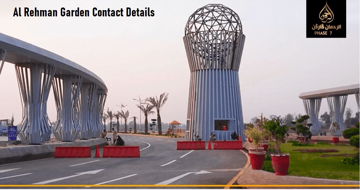Al Rehman Garden Contact Details